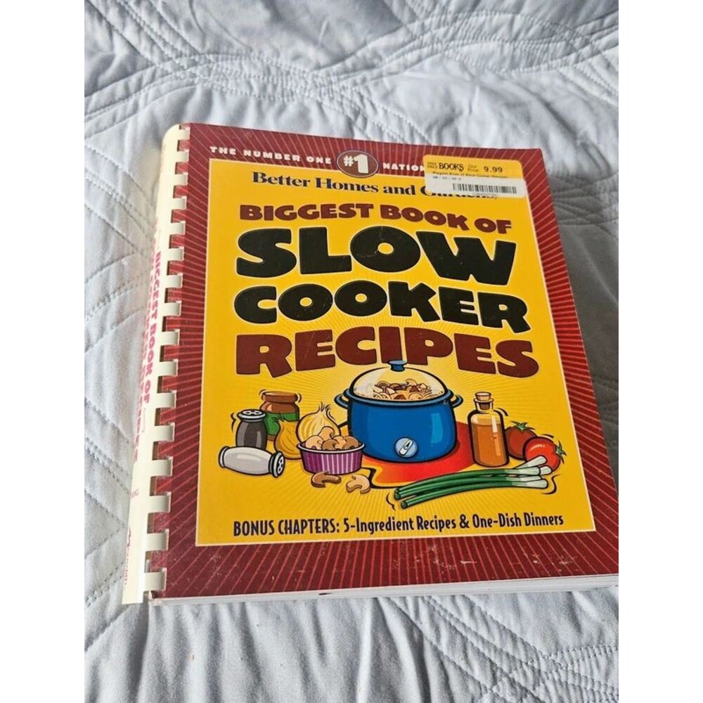Better Homes & Gardens Biggest Book of Slow Cooker Recipes Cook book